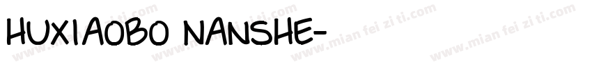 huxiaobo NanShe字体转换